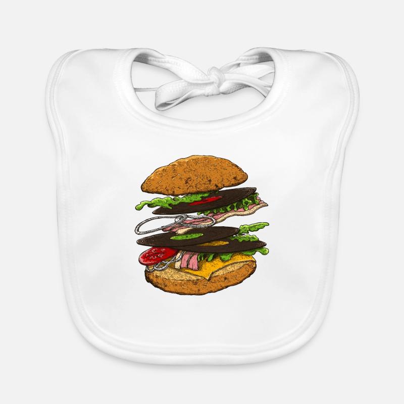 Hamburger Bavoir bio Bébé