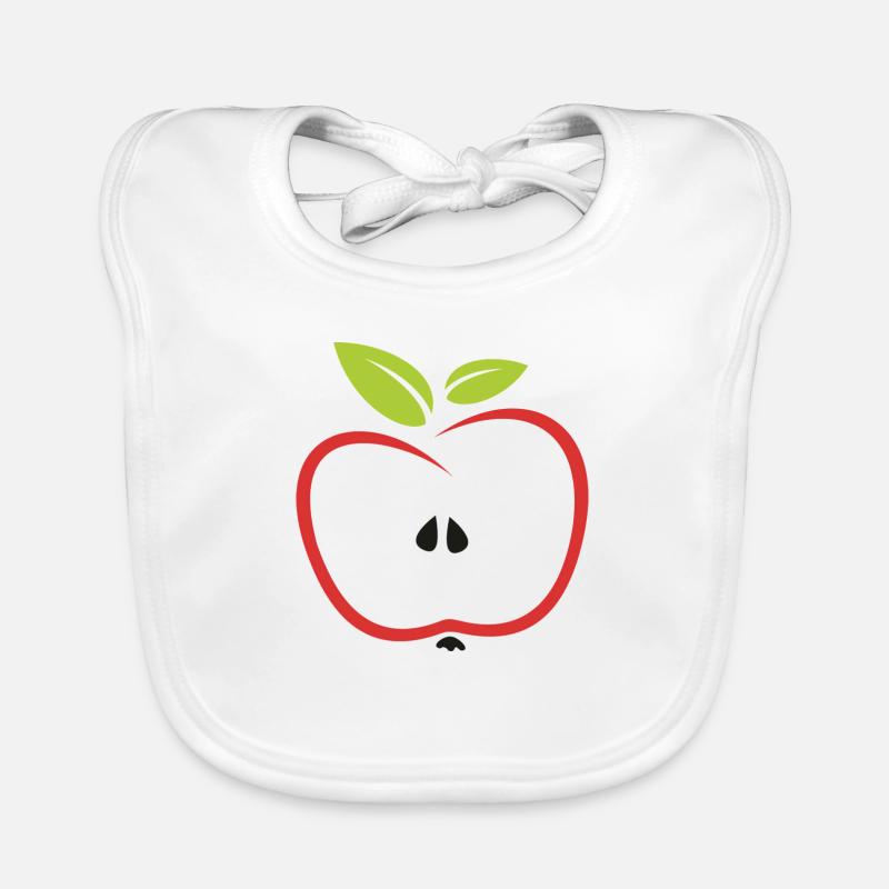 Apfel Baby Bio-Lätzchen