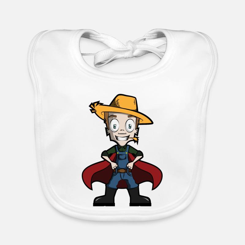Laughing farmer Organic Baby Bibs