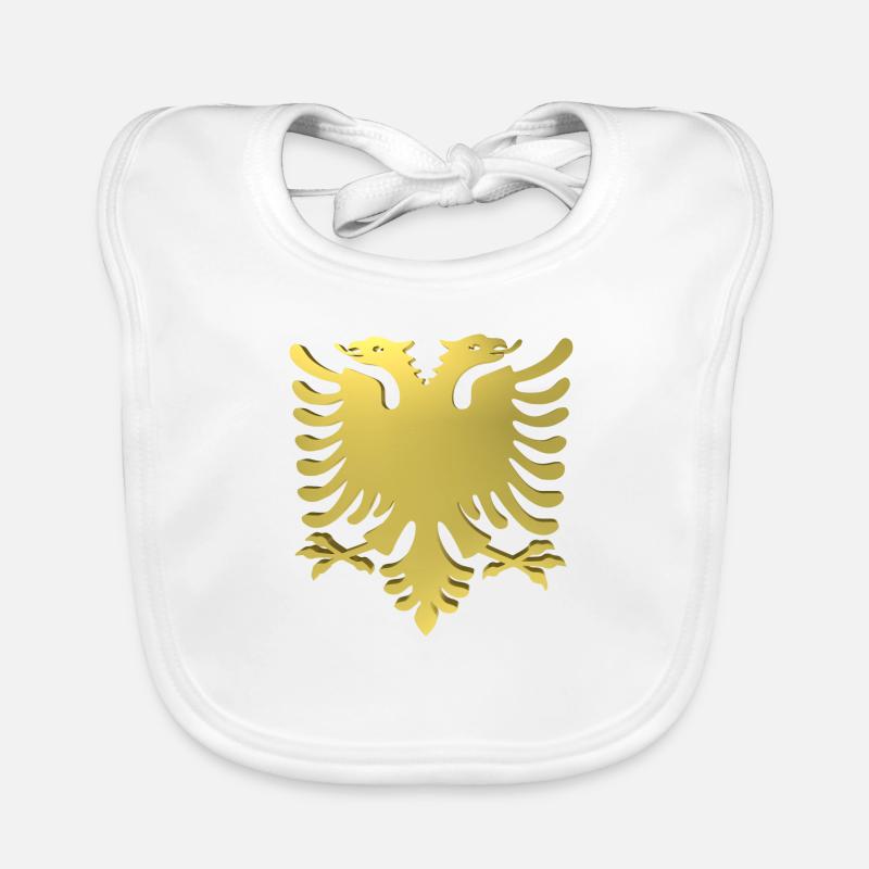 Shqiponja Gold Baby Bio-Lätzchen