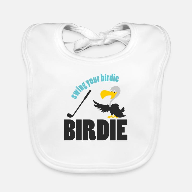 golfing Baby Bio-Lätzchen