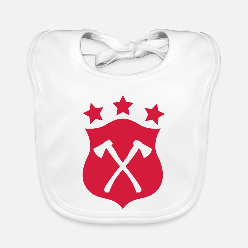 Lumberjack / Holzfäller / Bûcheron Organic Baby Bibs