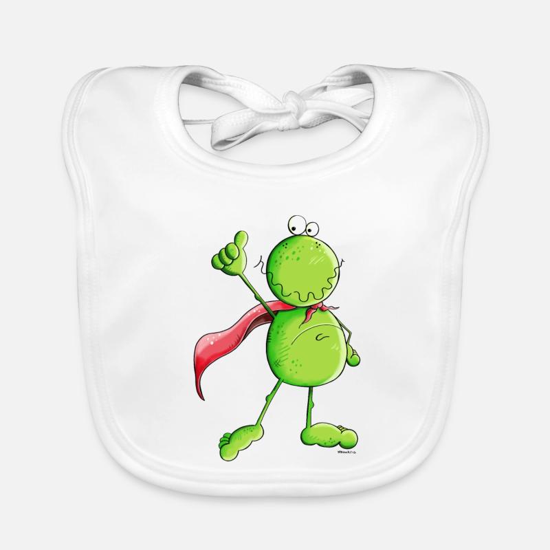 Super Frog Organic Baby Bibs