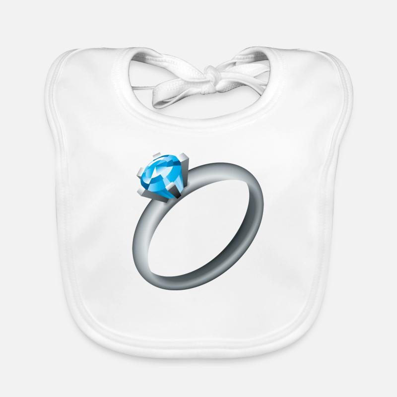 Smiley Ring Baby Bio-Lätzchen