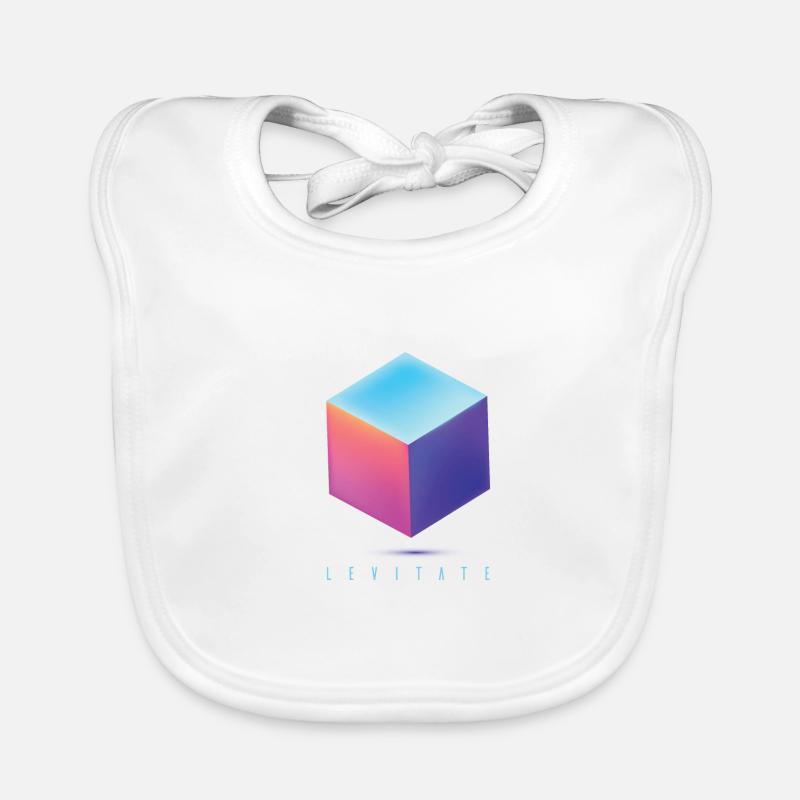 Levitate Dice Organic Baby Bibs