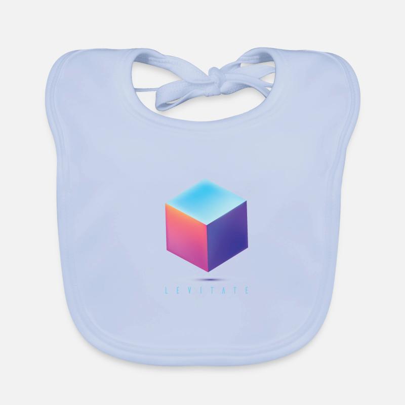 Levitate Dice Organic Baby Bibs