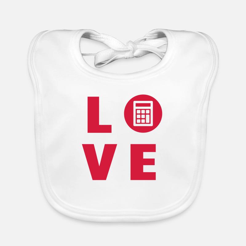 comptable / comptabilité / compter / chiffre Bavoir bio Bébé