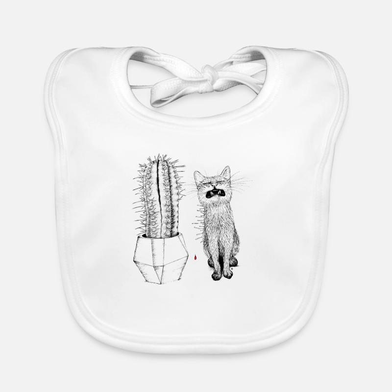 Kaktusschmuser Baby Bio-Lätzchen