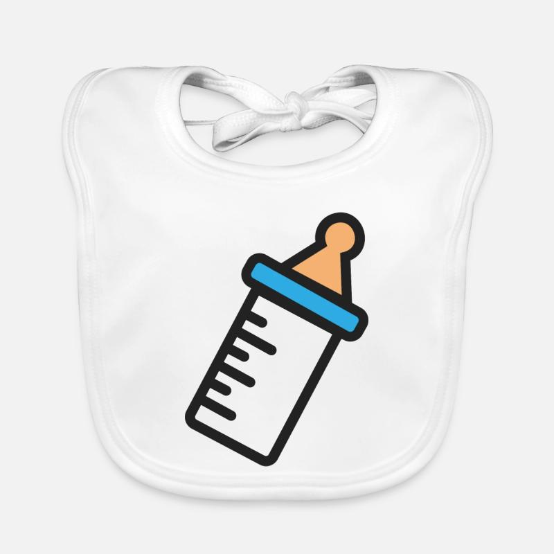 Bouteille de lait Bavoir bio Bébé
