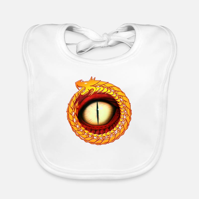 Oeil de dragon Bavoir bio Bébé