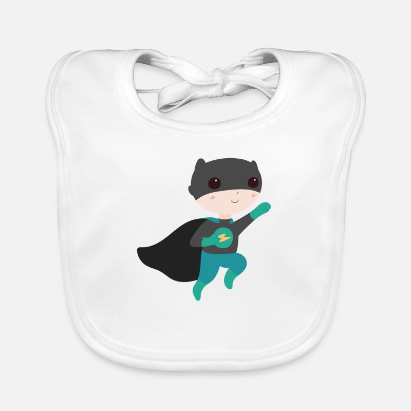 super-héros Bavoir bio Bébé