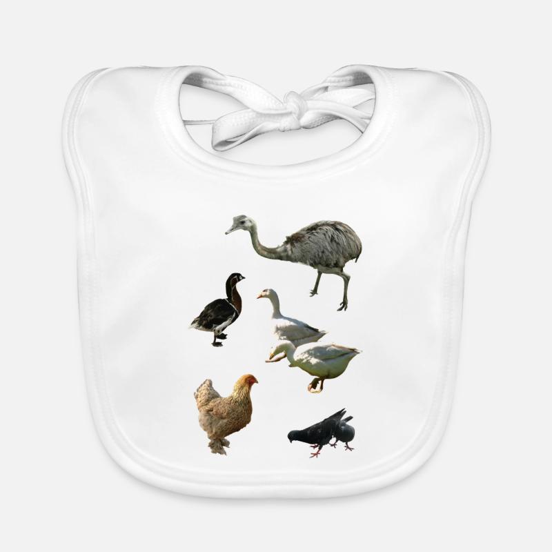 Poultry Organic Baby Bibs