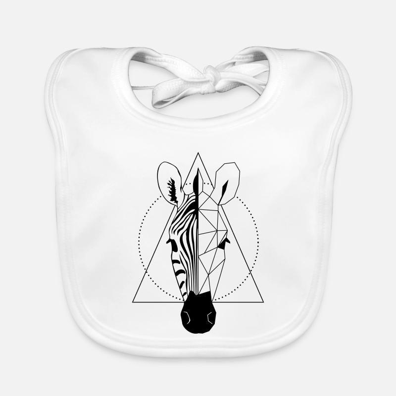 Zebra Organic Baby Bibs