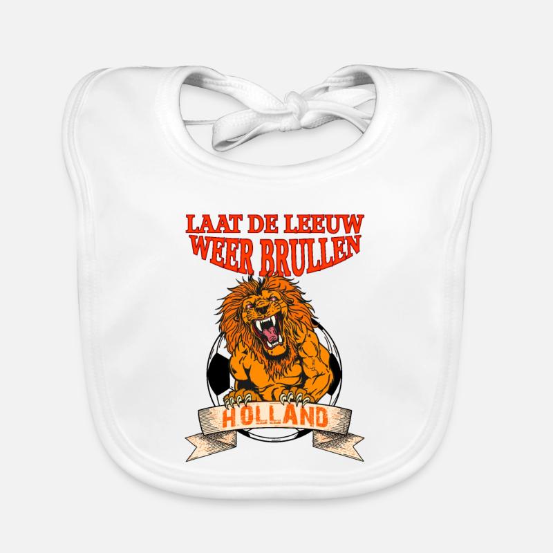Let the lion roar Organic Baby Bibs