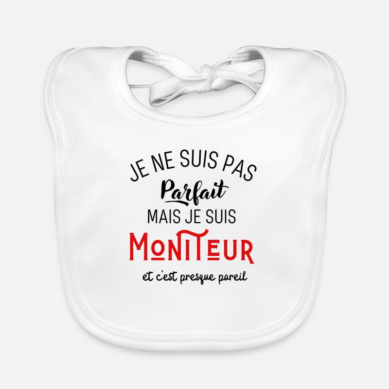 Pas parfait mais moniteur Bavoir bio Bébé