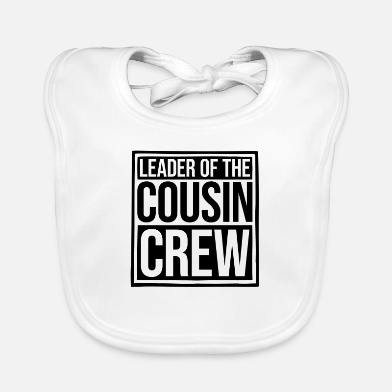 Leader Cousin Crew Team Bavoir bio Bébé