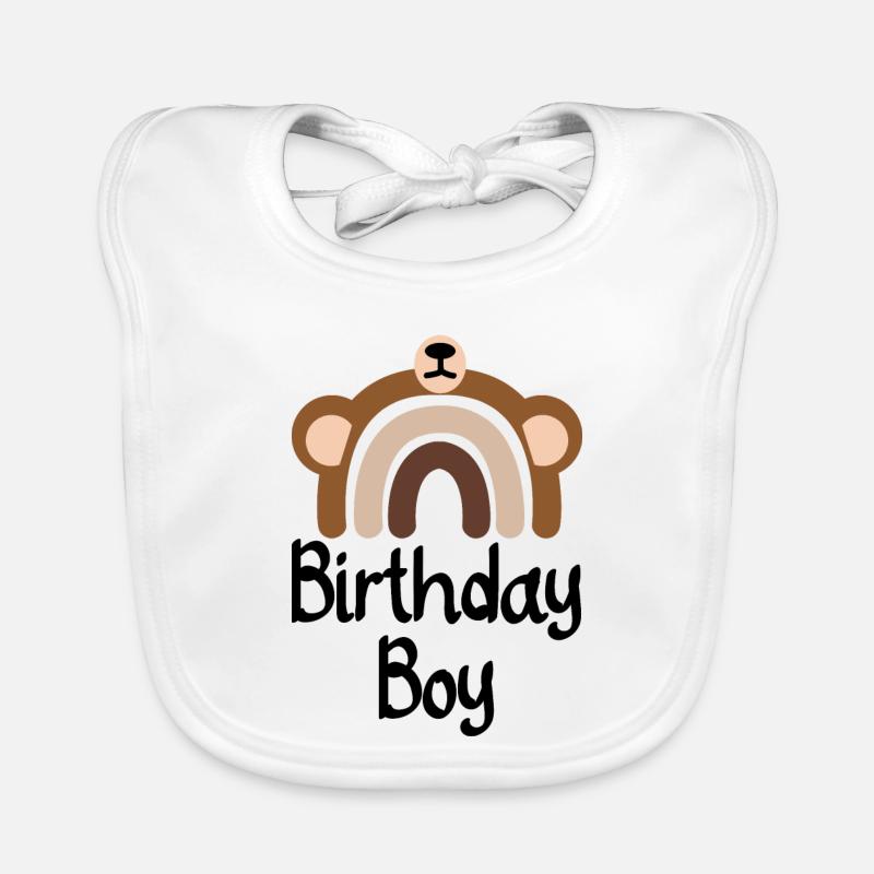 Bär Regenbogen Arc Baby Bio-Lätzchen