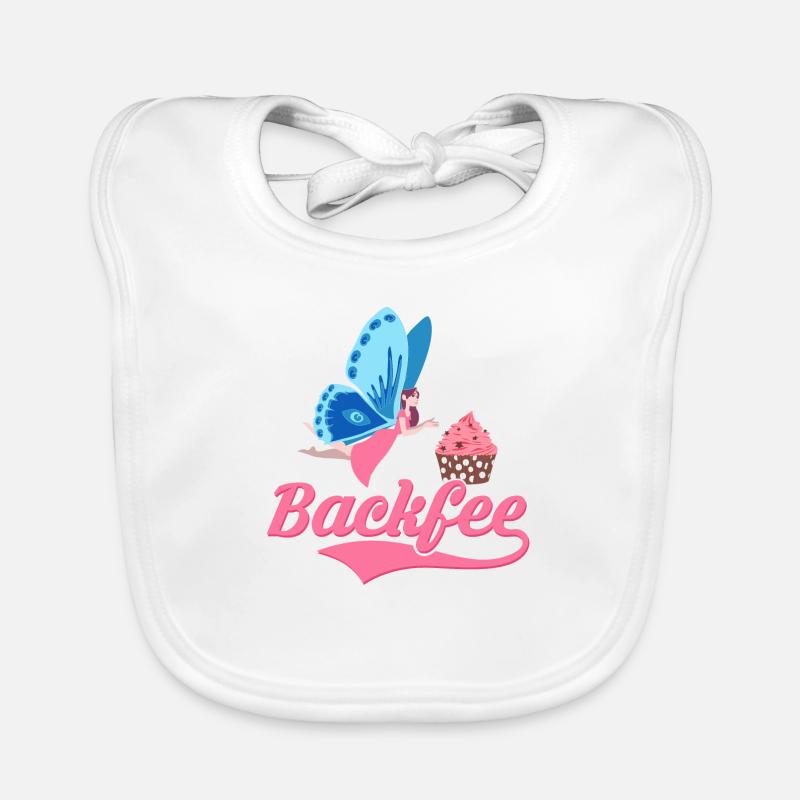 Backfee Konditor Torten Bäckerin Baby Bio-Lätzchen