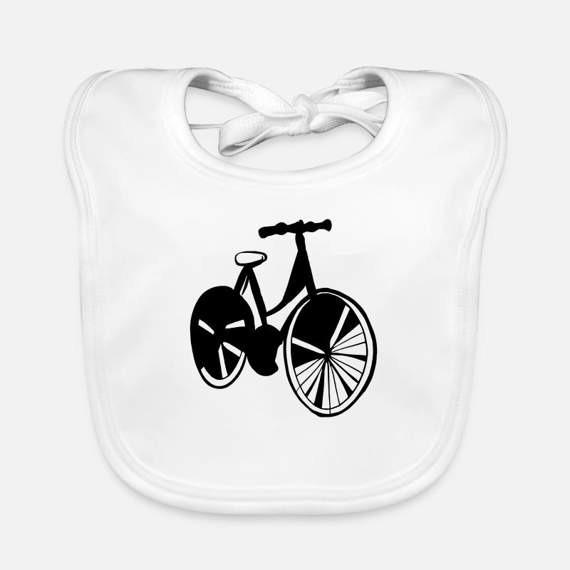 Bicycle Doodle Bicycles Cycling Vector 8 Organic Baby Bibs