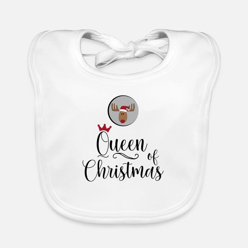 Reine de Noël Bavoir bio Bébé