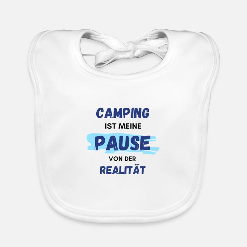 Camping pause Baby Bio-Lätzchen