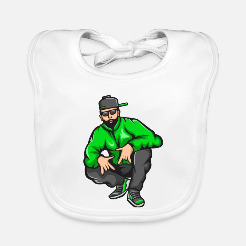Bad Boy, Rapper, Rapper, Rapper, Big Up Baby Bio-Lätzchen