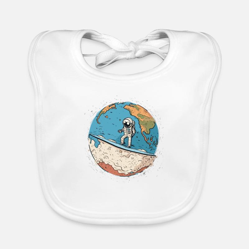 Astronaut Organic Baby Bibs