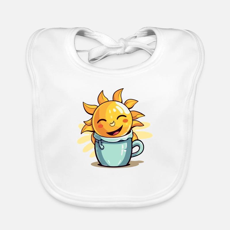 Soleil matinal Bavoir bio Bébé