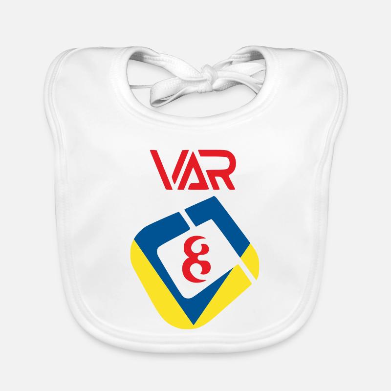 Var - Bavoir bio Bébé - blanc