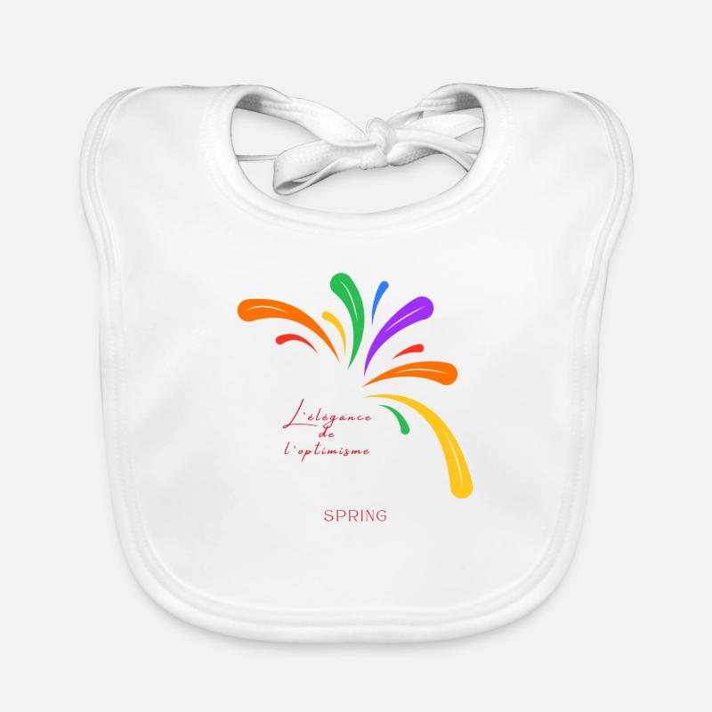 Spring 2 Bavoir bio Bébé