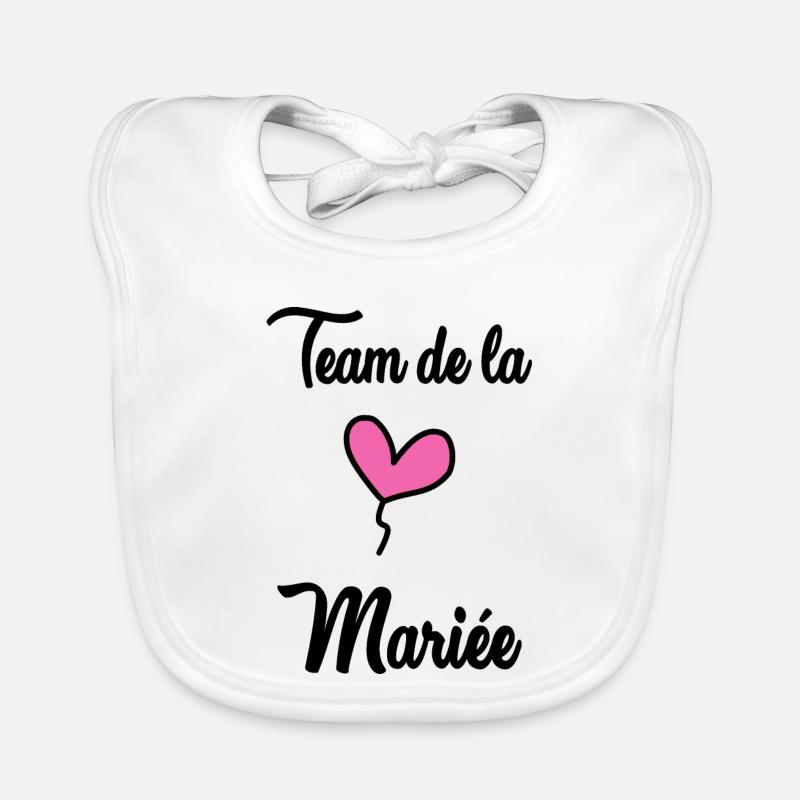 TEAM MARIEE Bavoir bio Bébé