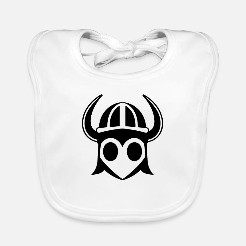 Guerrier Casque de viking Bavoir bio Bébé