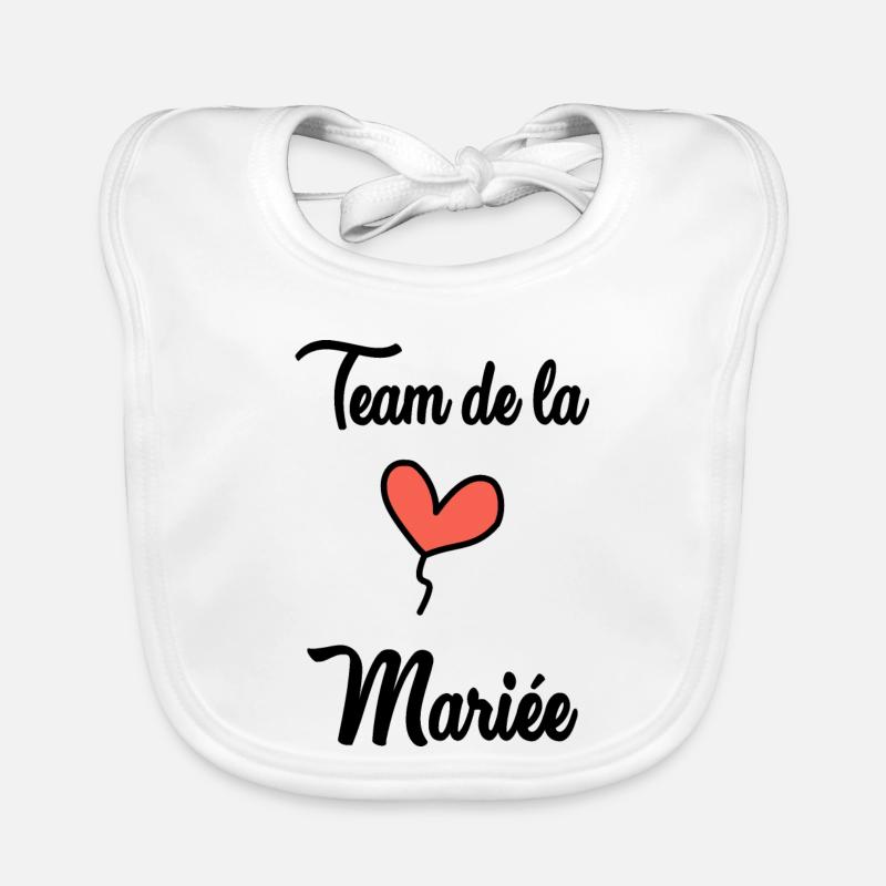 TEAM MARIEE Bavoir bio Bébé
