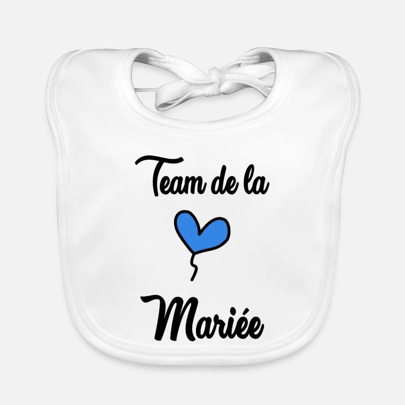 TEAM MARIEE Bavoir bio Bébé