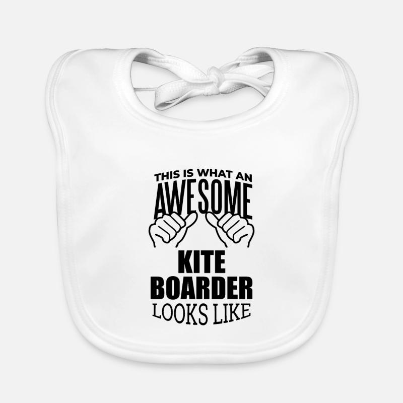 Kitesurfen Baby Bio-Lätzchen