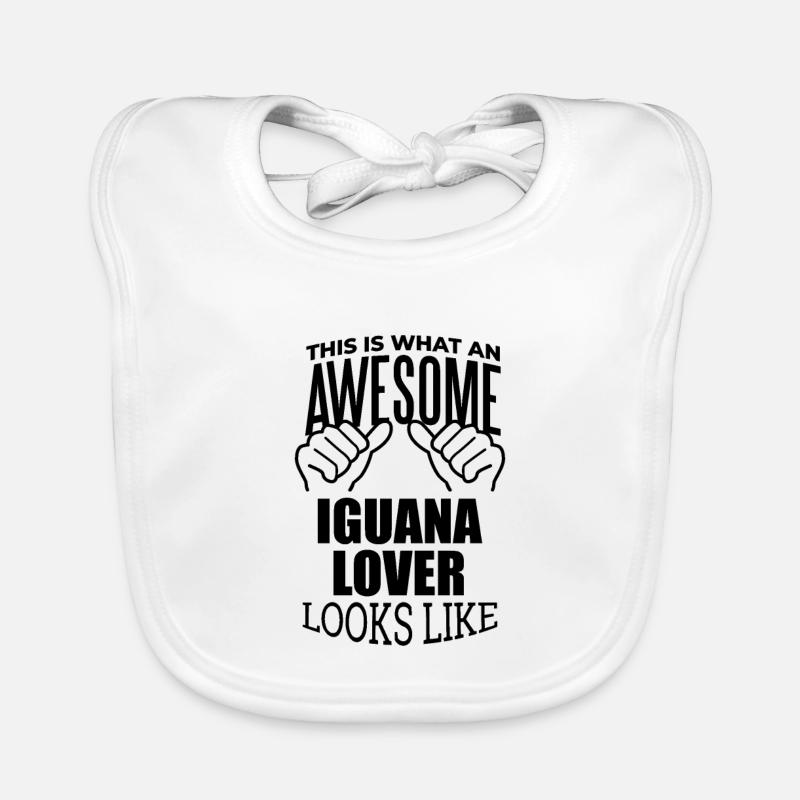 iguane Bavoir bio Bébé