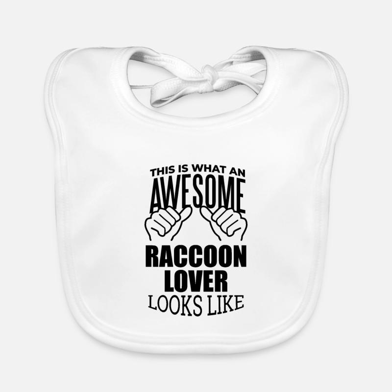 Raccoon Organic Baby Bibs