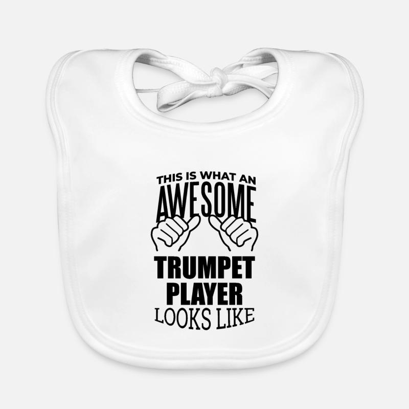 trompette Bavoir bio Bébé