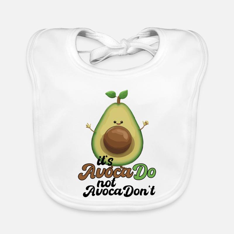 Avocat Drôle d’optimisme positif Cadeau Bavoir bio Bébé