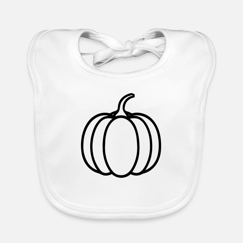 citrouille Bavoir bio Bébé