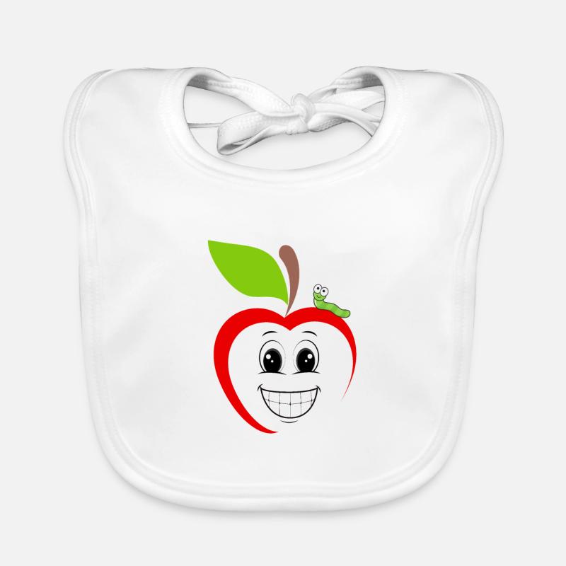 Apfelbäume Apfel Baby Bio-Lätzchen