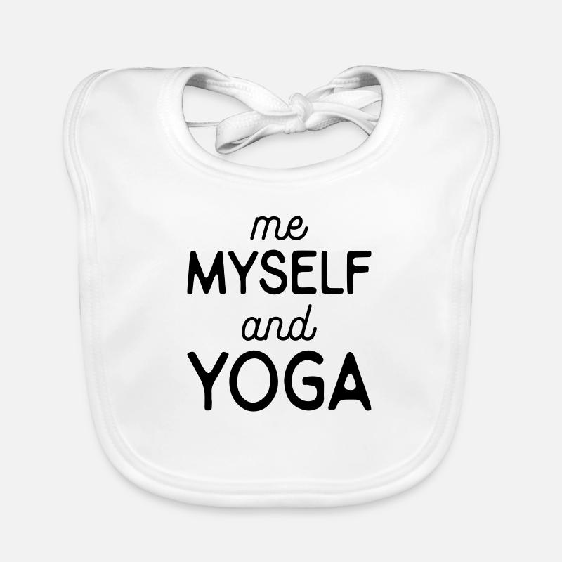Dictons de yoga Bavoir bio Bébé