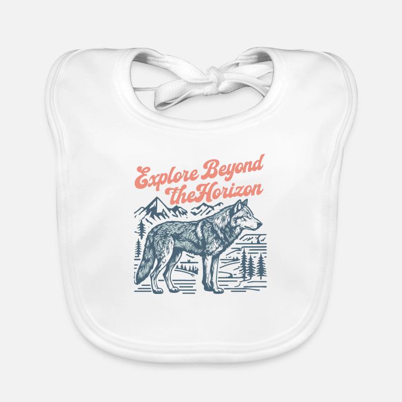 Explore Beyond the Horizon Organic Baby Bibs