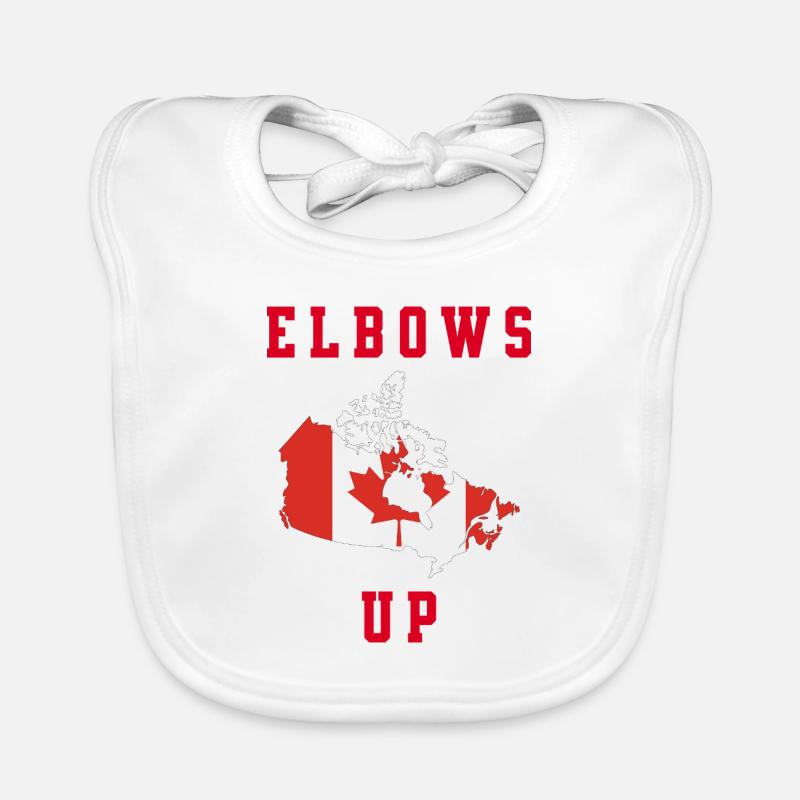 Elbows up Baby Bio-Lätzchen