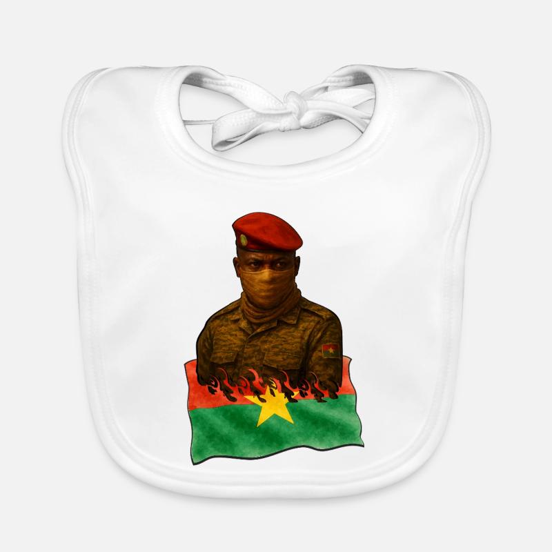 Burkina Faso Echos | 2025 Kunstwerke Baby Bio-Lätzchen