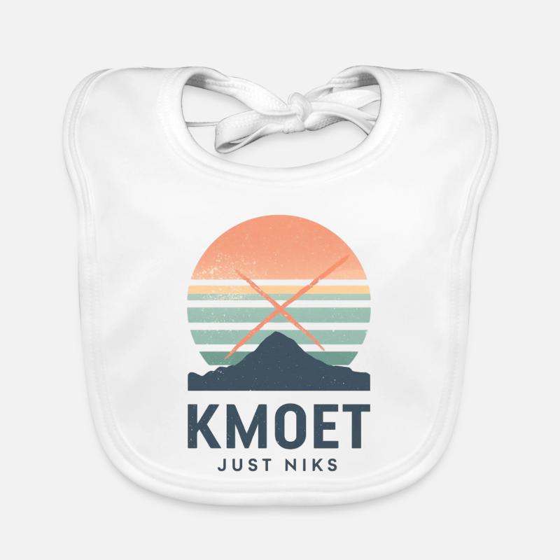 Kmoet just nothing, Antwerpener Dialekt Shirts Baby Bio-Lätzchen