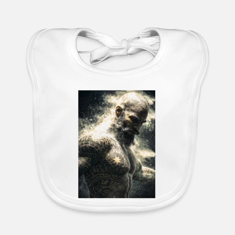 Dustbound Warrior Ink Organic Baby Bibs