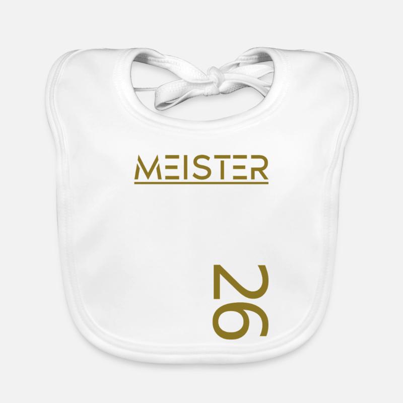 Master est. 2026 Organic Baby Bibs