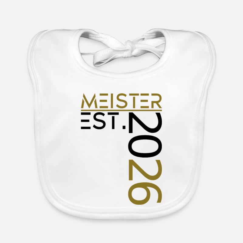Master est. 2026 Bavoir bio Bébé