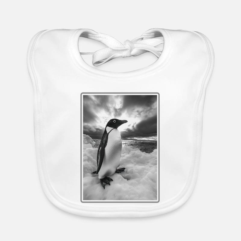 Pinguine Pinguin Baby Bio-Lätzchen